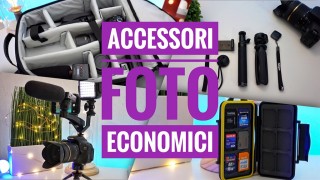Accessori fotografici ECONOMICI – Aggiornare l’attrezzatura video RISPARMIANDO!